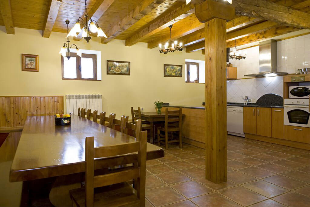 Cocina americana de la Casa Rural Lantxurda